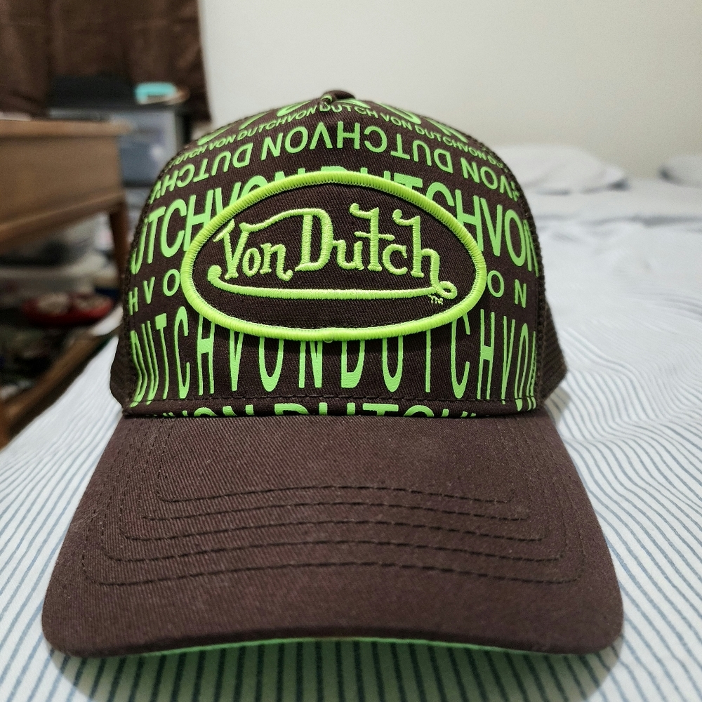 Von Dutch Espresso & Lime trucker cap